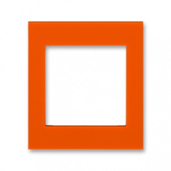 ND3901H-B350 66  Díl výměnný – kryt pro rámeček vícenásobný, střední, oranžová
